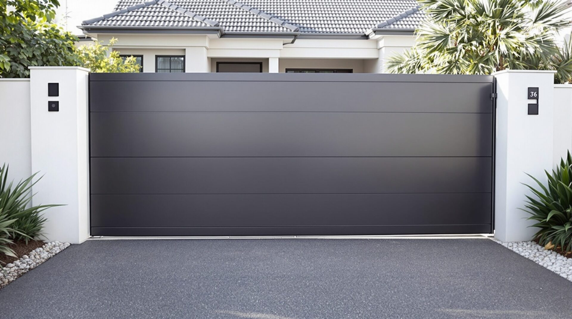 motorisation portail invisible
